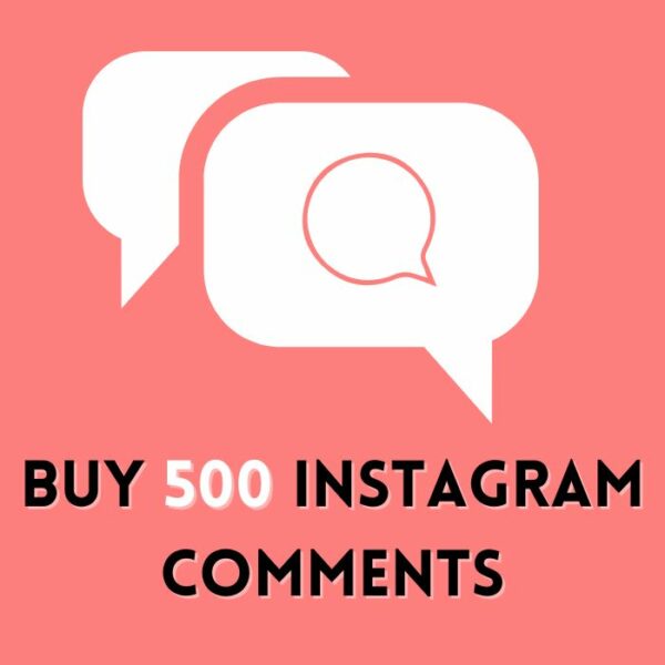Buy 500 Instagram Comments
